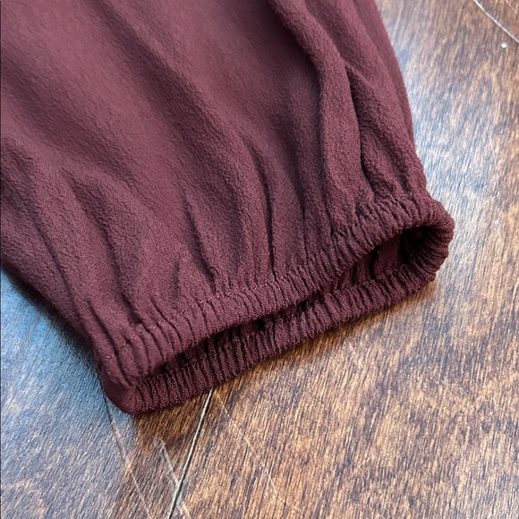 Aritzia Wilfred New Gallery Long Sleeve Button Front Dress in Rustique, Size S - Picture 7 of 14